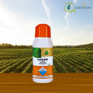 CuFlow Fungicide containing Tribasic Copper Sulfate 34.5% W/V SC for control of Downy Mildew and Blight in vegetables and fruits