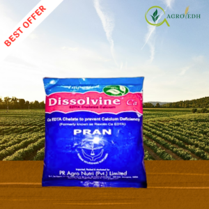 dissolvine ca Ca chelated calcium fertilizer for improving plant strength and fruit quality in crops