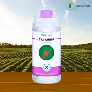 Tata Mida Imidacloprid 17.8 SL systemic insecticide bottle for control of aphids whiteflies thrips and jassids in crops